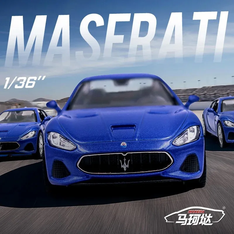 

1/36 Maserati GranTurismo MC Super Sport Toy Car Model For Children RMZ CiTY Diecast Miniature Pull Back Collection Gift Kid Boy