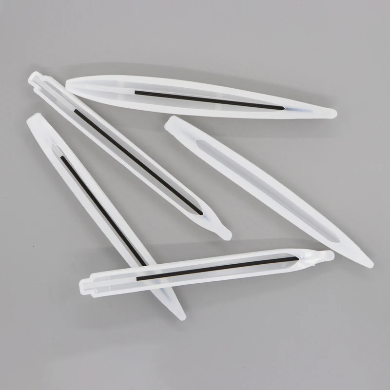 1/3/10 قطعة قلم حبر جاف قالب من السيليكون المجففة زهرة الراتنج الزخرفية الحرفية DIY بها بنفسك قوالب راتنجات الايبوكسي شفافة لصنع المجوهرات