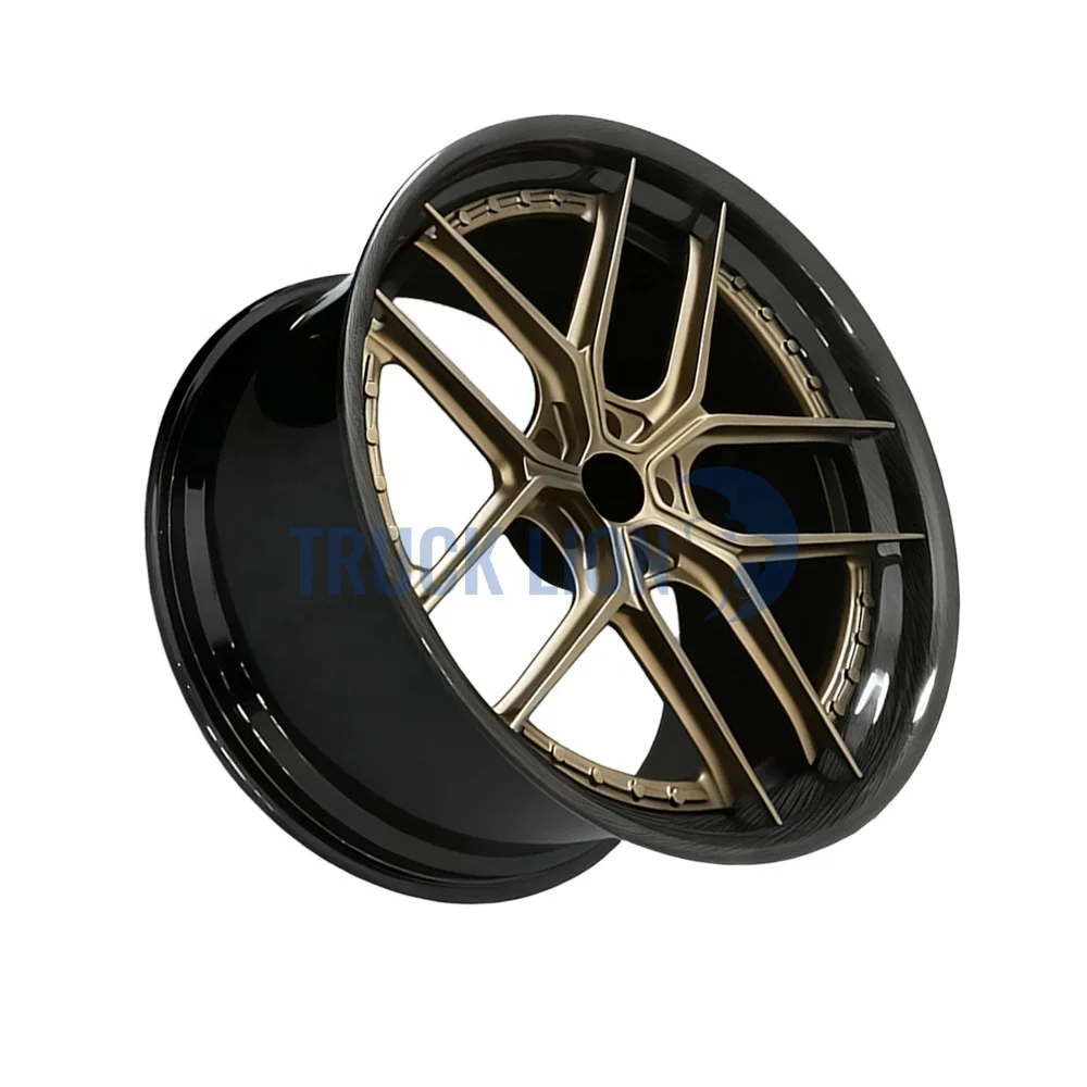 Novo Design de Roda de Fibra de Carbono Forjada de 18-24 Polegadas, Aro Leve de Liga para Modificação de Carros Esportivos de Luxo