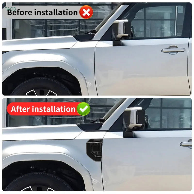 For 2024 Toyota Land Cruiser 250 1958 Prado LC250 First Edition J250 Leaf board Decoration Panels,Exterior Upgraded Accessories