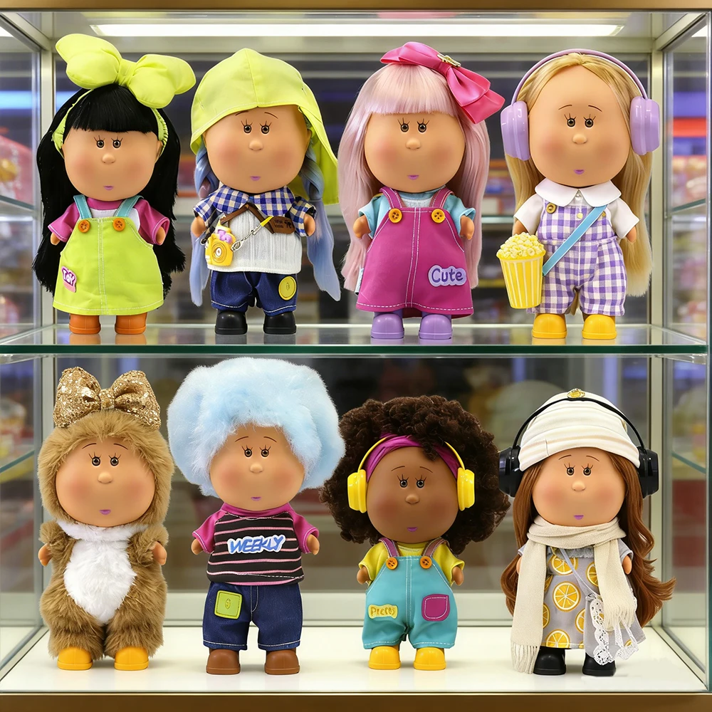 

Детская кукла-компаньон для творчества своими руками — новые варианты в разных стилях, 18-сантиметровая милая виниловая фигурка с глазками-бусинками