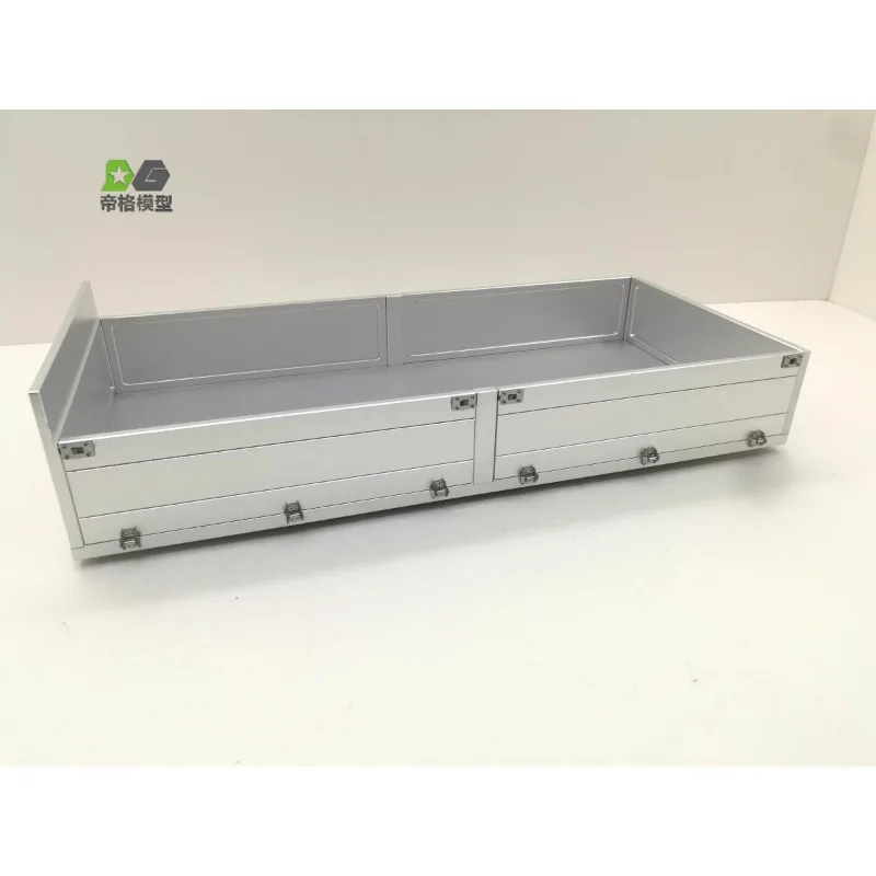 

Metal Heavy Trailer Truck Cargo Bucket Cargo Box for 1/14 Tamiya RC Truck Scania Mercedes Actros 3363 Volvo MAN LESU Car Parts