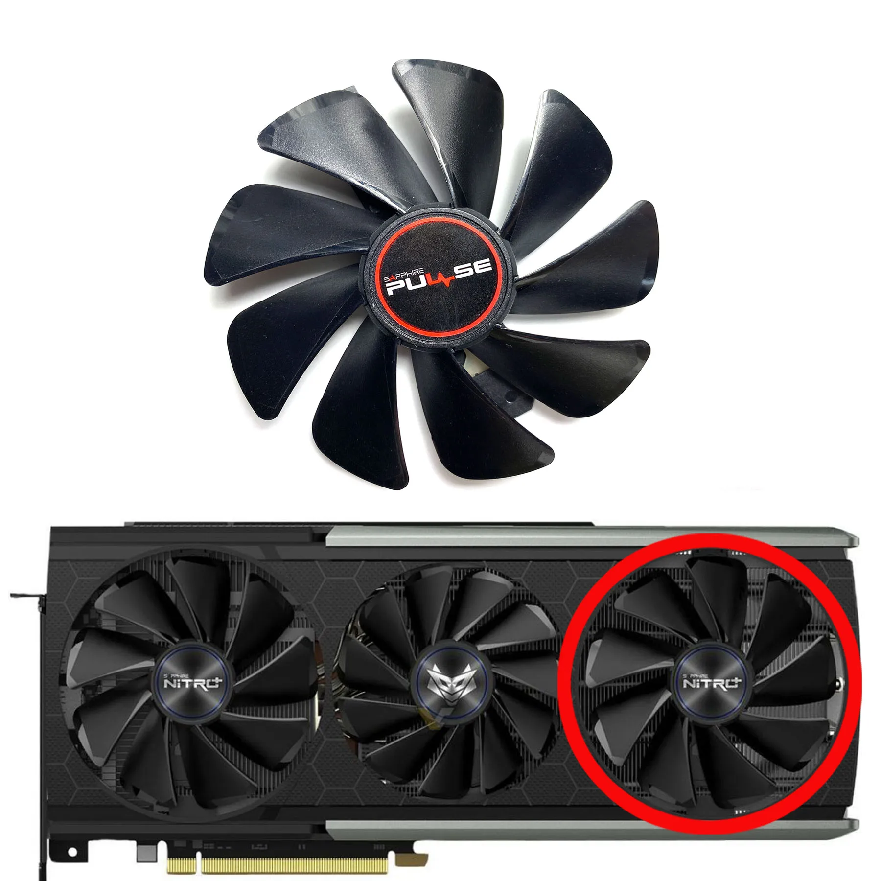 New For SAPPHIRE Radeon RX5700 5700XT 8GB NITRO Graphics Card