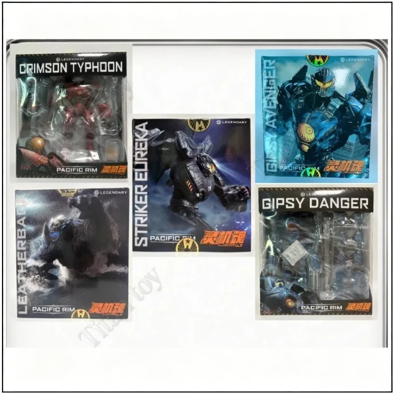 

In Stock Original LING JIHUN Action Figure From Pacific Rim Gipsy Danger Youth Edition Striker Eureka 20 Cm Gift Toy Collectible
