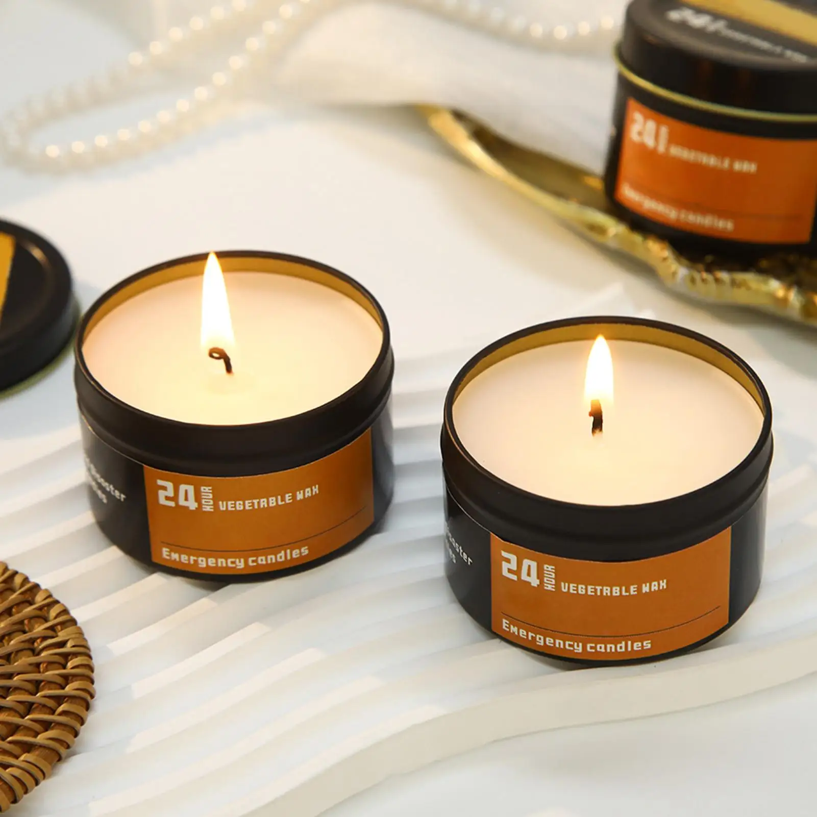 Emergency Candle for Household Power Outages 24 Hour  Long Lasting  Survival Candle  Emergency Supplies No Electricity Lighting