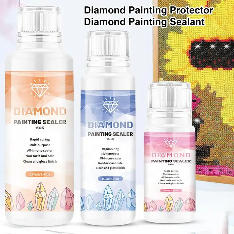 Diamond Art Sealer 5D Diamond Art Glue Permanent Hold Conserver Puzzle Glue Diamond Art Accessories And Tools