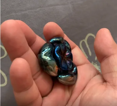 Cold Rain EDC Storm Titanium Fat Squid EDC Metal Stress Relief Toy