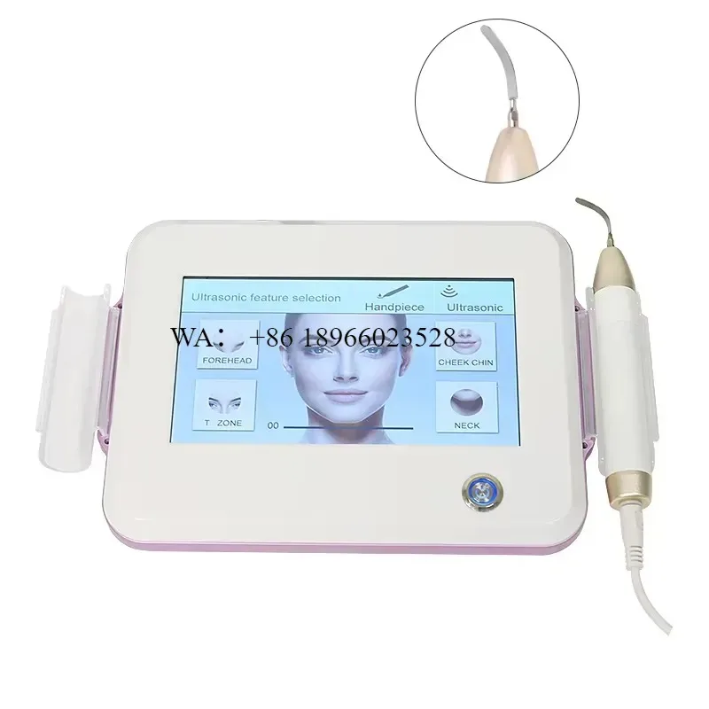 WMWMNU Portable Ultrasonic Cleaner for Facial Scrubbing and Blackhead Removal Tool