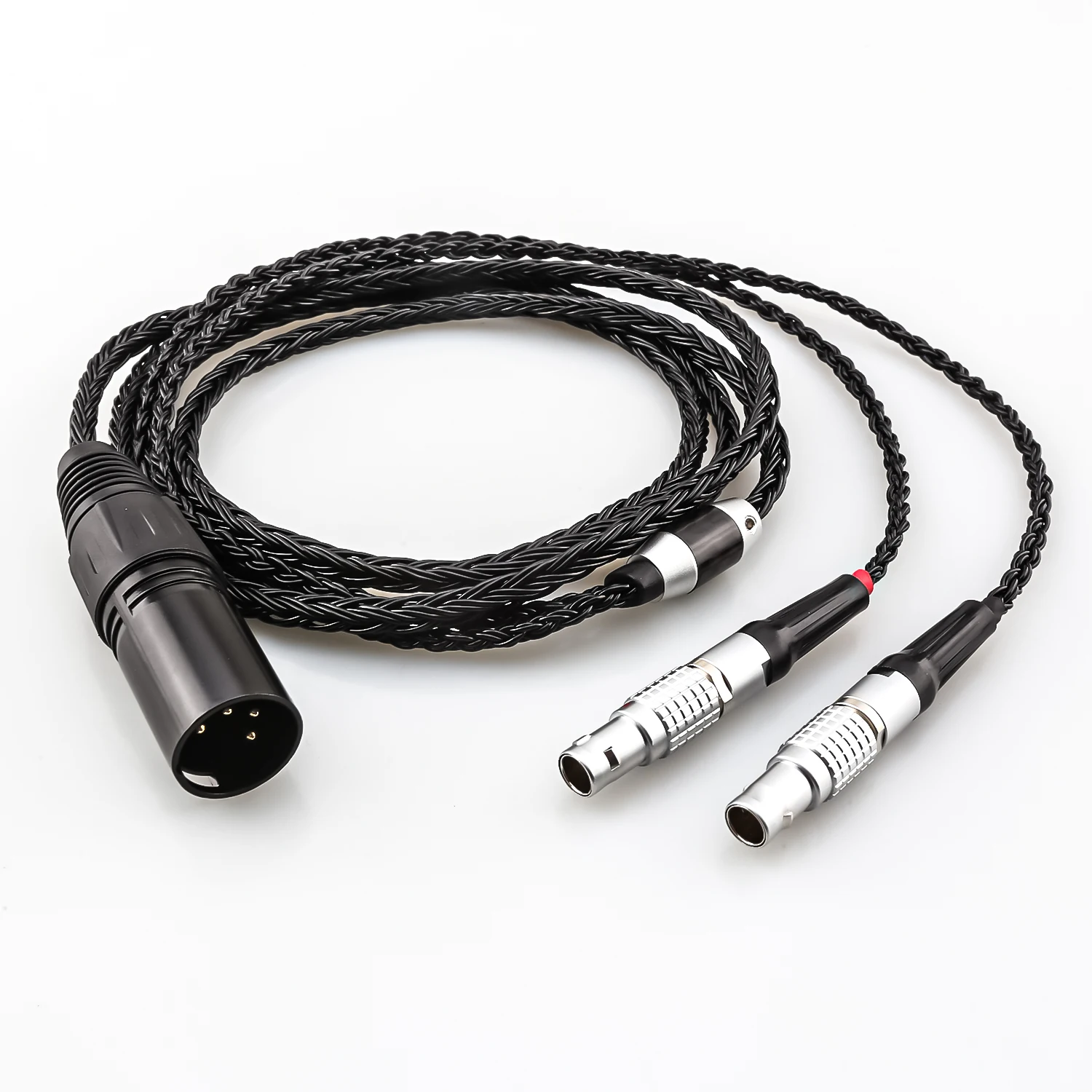 16 Core Silver Plated OCC Headphone Cable for Focal Utopia ELEAR 4.4mm 3.5mm 2.5mm 6.35mm XLR Upgrade Balanced Cable