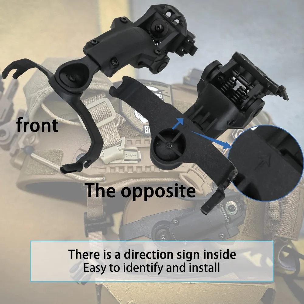 Hearangel ARC Rail Adapter Accessories for Comta III Tactical Headsets Upgade Version Compatible with Ops-Core FAST ARC Rail