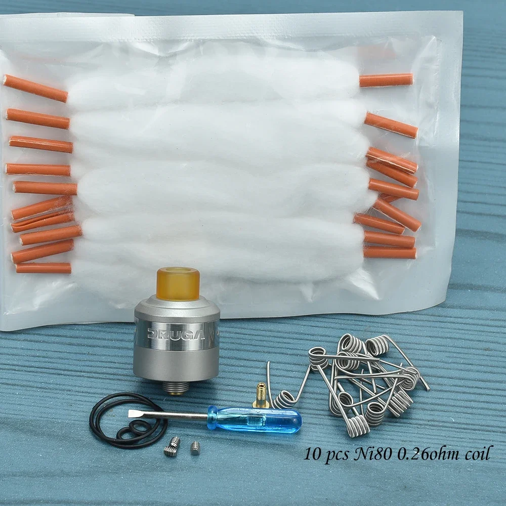 Druga S RDA - 22 316SS 510 Mech Mod Zeus Z/Haku RDA atomizer tank for coils & atomizers - gallery image 6