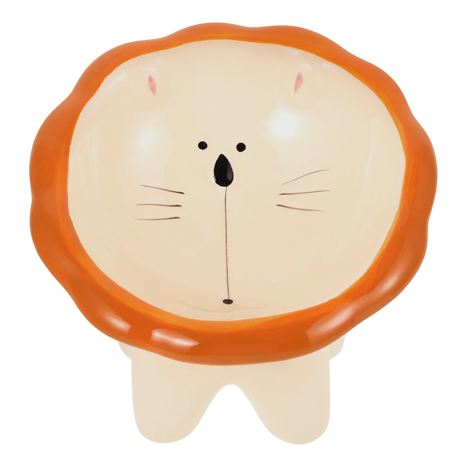 

Pet Cat Food Bowl Ceramic Elevated Tilted Design Anti-Spill Reusable Raised Bowls for Dry Wet Food and Water Elevated Cat Bowl