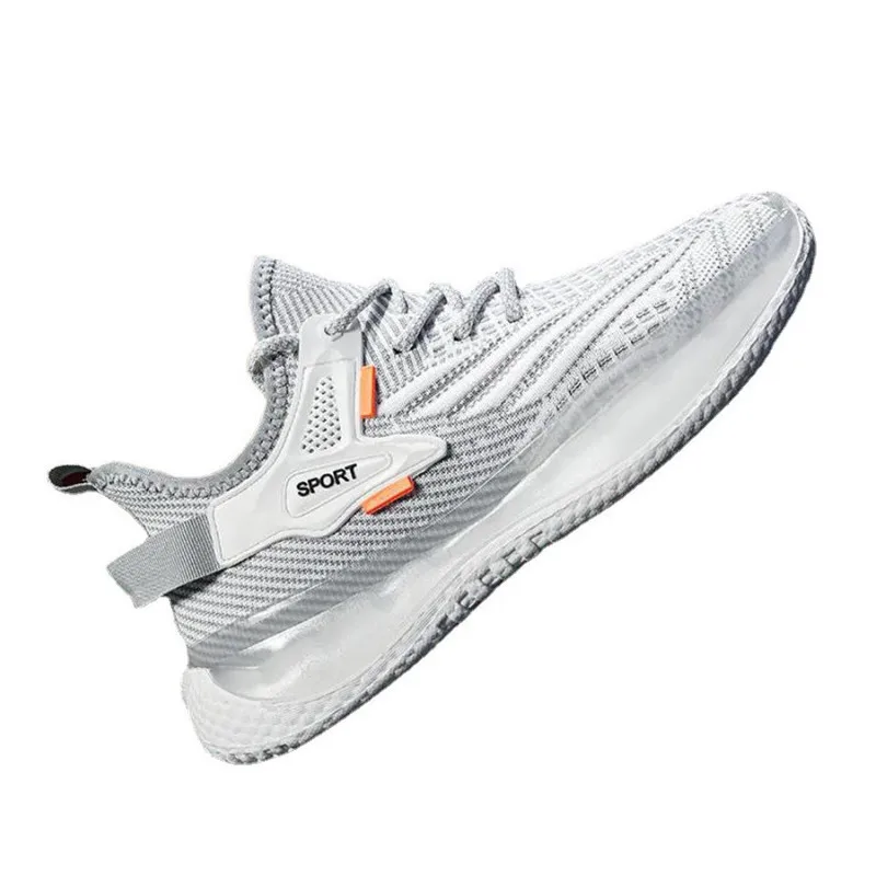 Men's Shoes Casual Sneakers Fashion Light Breathable Summer Sandals Shoes Mesh Tenis Red Outdoor Beach Sports Zapatos De Hombre