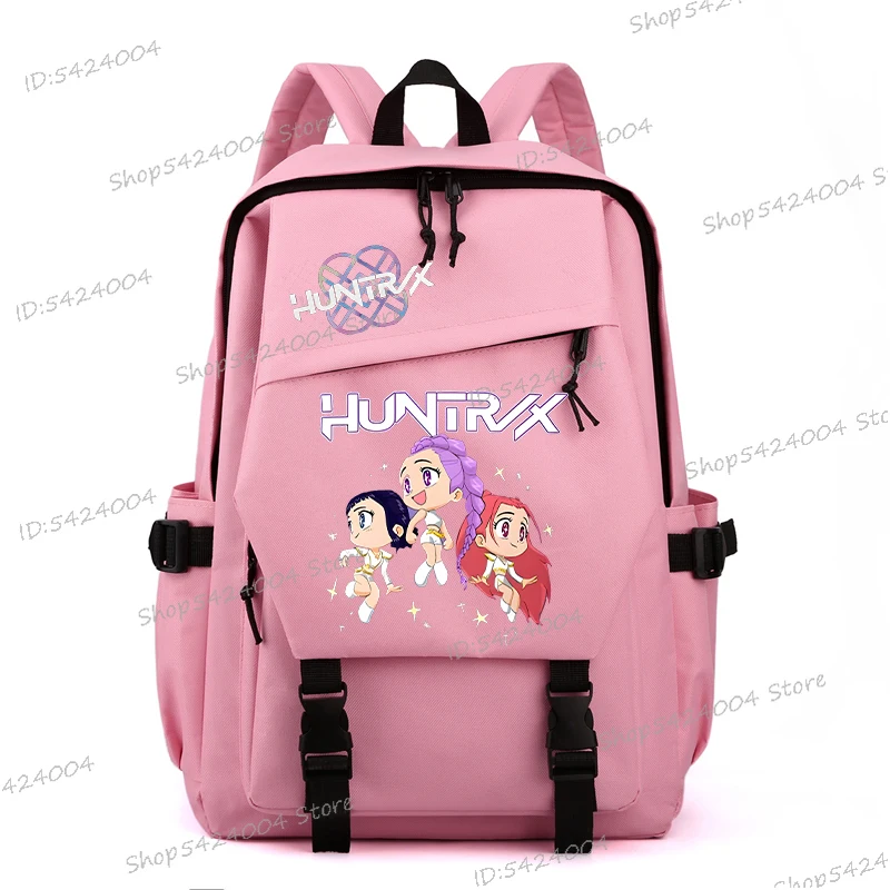 

Cute KPop Demon Hunters School Backpack Women Girls College Bag Large Capacity Laptop Bags Children Teeneger Cartoon Schoolbags