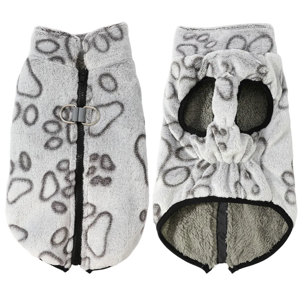 Cute Dog Jacket Winter Warm Puppy Clothes For Small Dogs Vest Sweater Soft Fleece Pet Coat Overalls Chihuahua Yorkshire Outfits