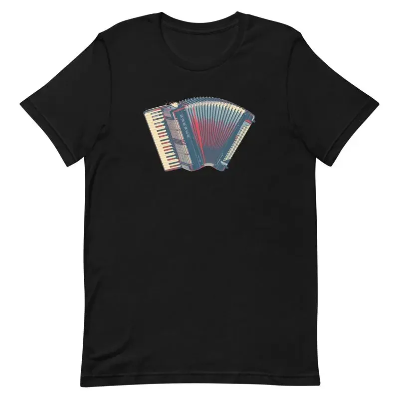 Camiseta Acordeón Hohner Lover Homage Pop Art