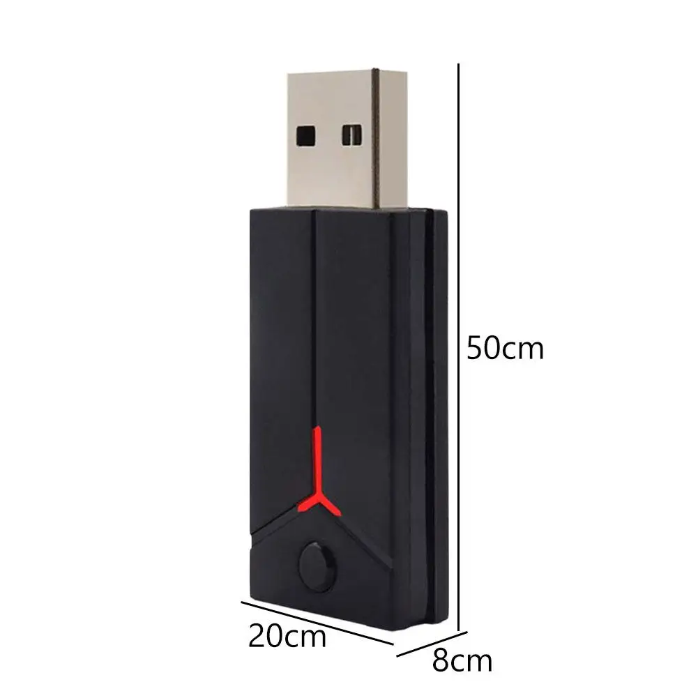อะแดปเตอร์คอนโทรลเลอร์ไร้สาย USB สําหรับ PS5 อะแดปเตอร์บลูทูธสําหรับ PS5 Pro Slim PC อุปกรณ์เล่นเกมมืออาชีพสัญญาณที่มีเสถียรภาพ