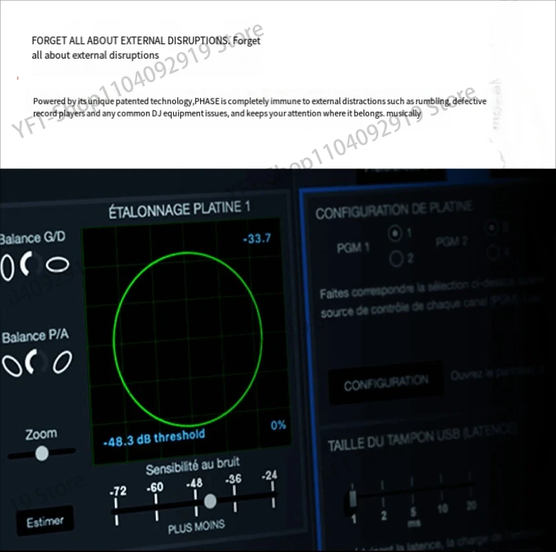 Wireless DVS System Phase DJ No Need Vinyl Reproducing Stylus Tip