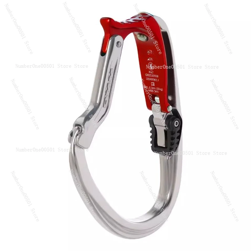 

Professional Tree Climbing Safety Harness Rescue Gear Kit with Carabiner Hooks and D-Rings for Arborist Work