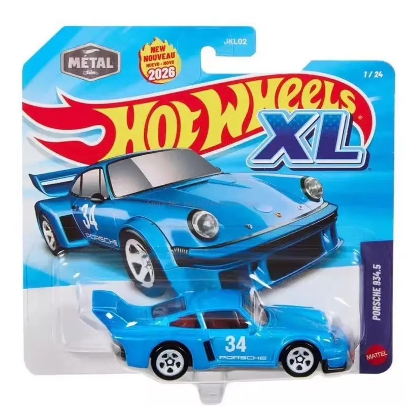 Hot Wheels Origineel 1:43 XL Porsche Toyota Subaru 2026 Serie Die-Cast Model Auto Collectie Verrassingsspeelgoed Auto's Model