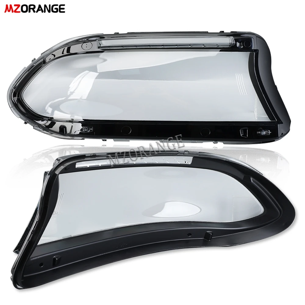 Headlight Cover Transparante Lens For Dodge Charger 2015-2022 Headlight Cover Transparante Lens Fog Lamp Shell Car Accessories