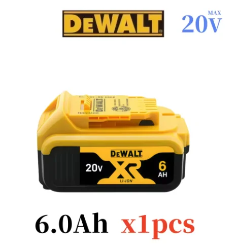 DeWALT Originele Batterij 20V/60V 6Ah 9Ah MAX FlexVolt voor DCB606 DCB205 DCB206 DCB209 DCB182 Power Too - afbeelding 1