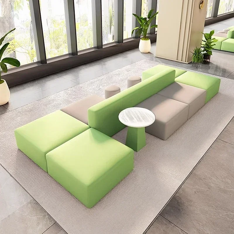 

Office Library 4S Store Rest Area Training Institution Hospital Bank Hotel Lobby Waiting Area Sofa Combination