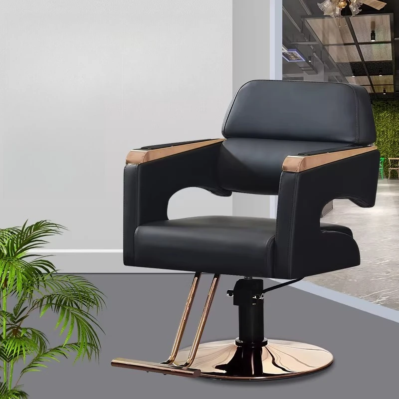 Swivel Waiting Stylist Barber Chair Makeup Pedicure Luxury Barber Chair Equipment Shampoo Cadeira Ergonomica Salon Furniture