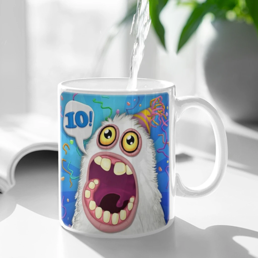 

Game My Singing Monsters Coffee Mug 11oz Fun Ceramic Coffee Tea Cocoa Cup Handle Tea Drink Cup