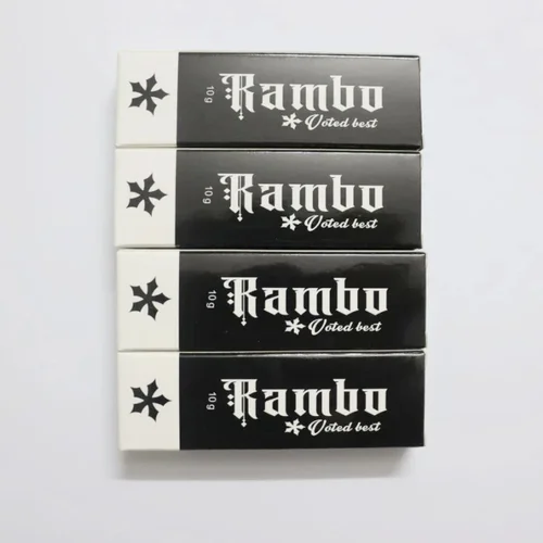Imagen 2 del producto Crema para el cuidado posterior del tatuaje Rambo, ungüento de vitamina Fougera, suministros para el cuidado del tatuaje, crema de recuperación, crema reparadora de tatuajes con vitamina A y D