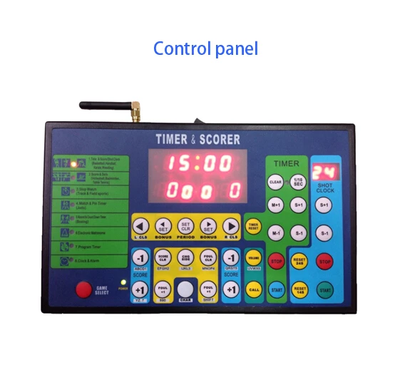 Electronic Portable Scoreboard Led Score Board Digital Battery Scoreboard for Basketball