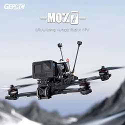 GEPRC MOZ7 Analog HD O3 Wasp Link Long Range FPV Drone with GEP-M10 GPS SPAN F722-BT-HD V2 Stack 2809 1280KV Brushless Motor