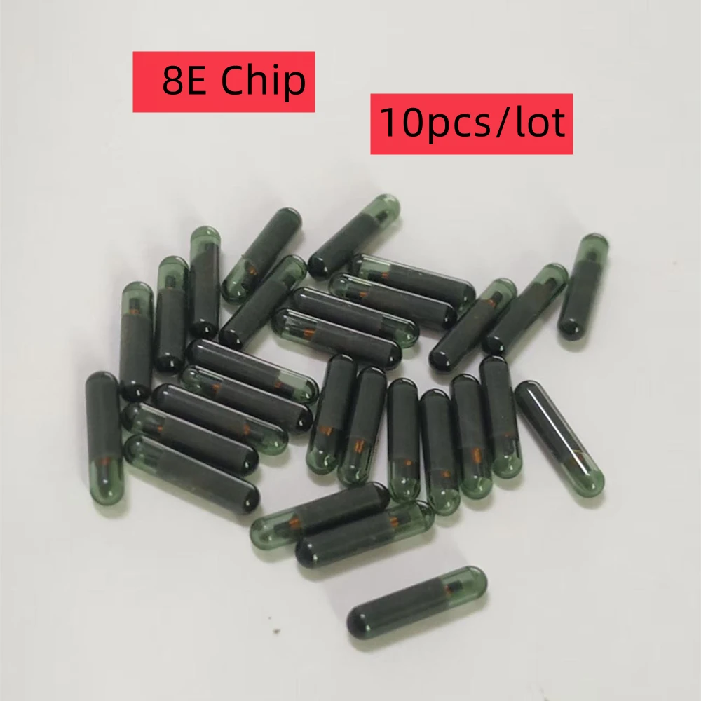 5-10pcs/lot KEYDIY Original 8E Glass Chip ID8E Dedicated Chip For Chevrolet Spark Auto Transponder Chip Key Blank Car Key Chips
