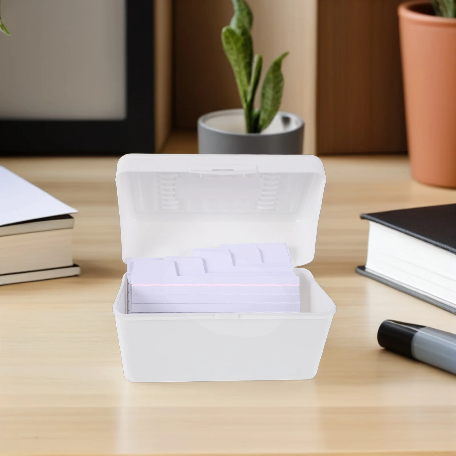 50pcs Index 3-Inch Lined Flashcards Portable Study Cards For Vocabulary Notetaking Word Memorization With Storage Box Notepads