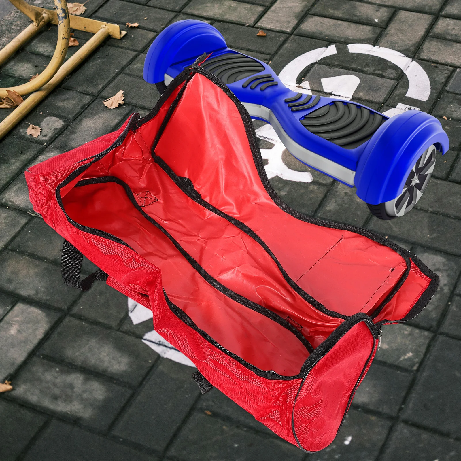 حقيبة يد للدراجات البخارية مقاس 6.5 بوصة مقاومة للماء من قماش أكسفورد حقيبة حمل لسكوتر كهربائي ذاتي التوازن للسفر المحمول #3