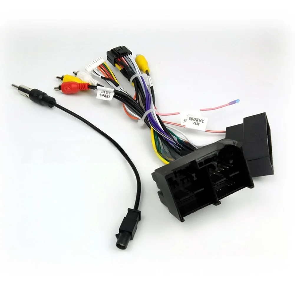 

12V 16P For Android Navigation Cable Car Radio Player Power Cable With Canbus Box Fit For Ford Focus 2019-2020 For Escape 2020