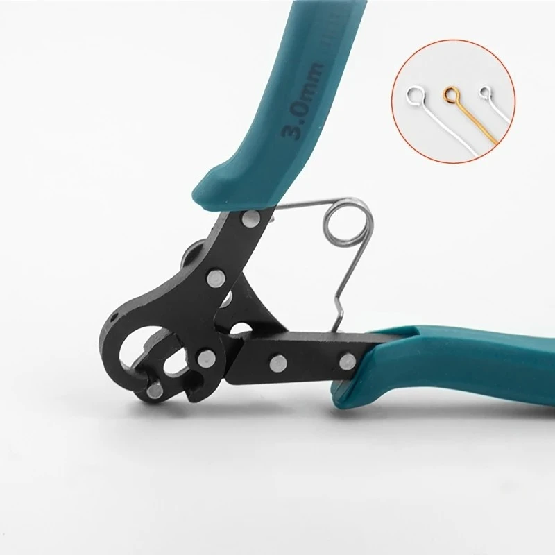 Round Nose Pliers Jewelry Making Wire Bending Winding Plier Metal Wire Ring Wrapping Repair Hand Tools 1.5/2.25/3mm
