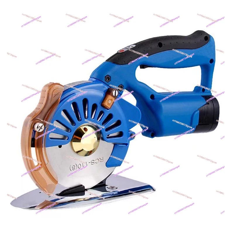 Rechargeable Electric Round Scissors Clothing Fabric Leather Thick Material Cutting Machine Lithium Battery Cutting Machine