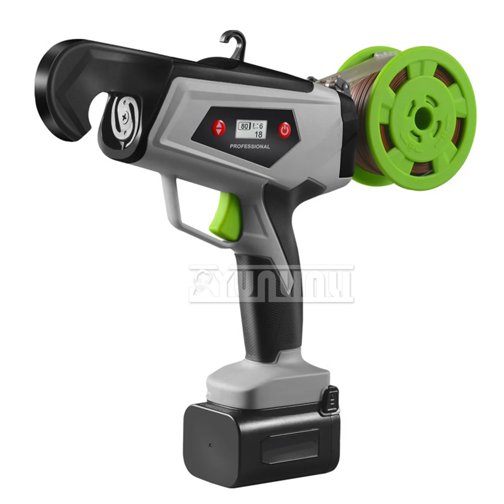

Electric Branch Binding Machine 0-25mm Plant Branch Tying Binding Fram Tool Grape Kiwi Tomato Vines Tied Branch Binding Device