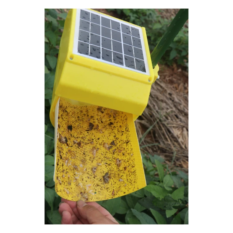 Top Selling MINI Solar Light Trap with Physical Control Effective Pest Control Equipment Fly Trap Insect Outdoor Fruit Fly Bag