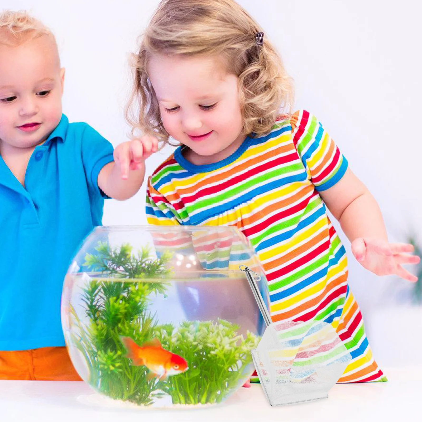 

Stainless Steel Telescopic Fishing Net 15.7 Inch Extendable For Freshwater Saltwater Aquarium Pond Portable Landing Tool