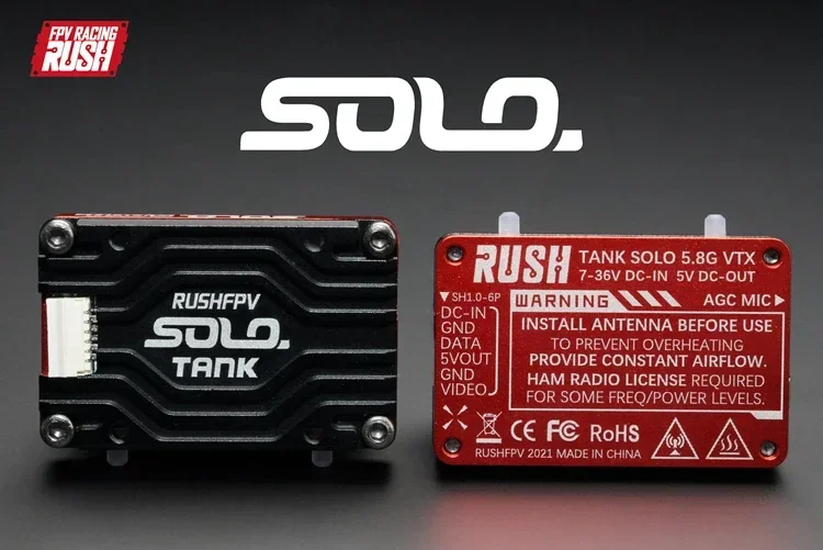 러쉬FPV 탱크 솔로 - 5.8G 48채널 1.6W VTX