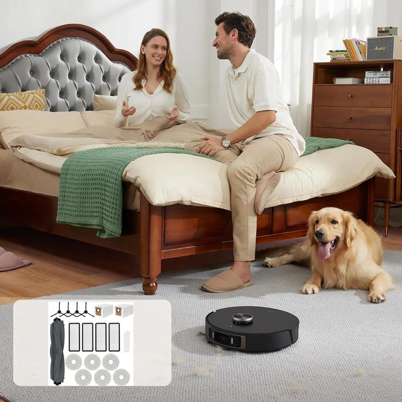 Accessoires de remplacement pour aspirateur robot Dreame L20 Ultra, brosse latérale principale, vadrouille Hepa Pound, sacs à poussière Everths