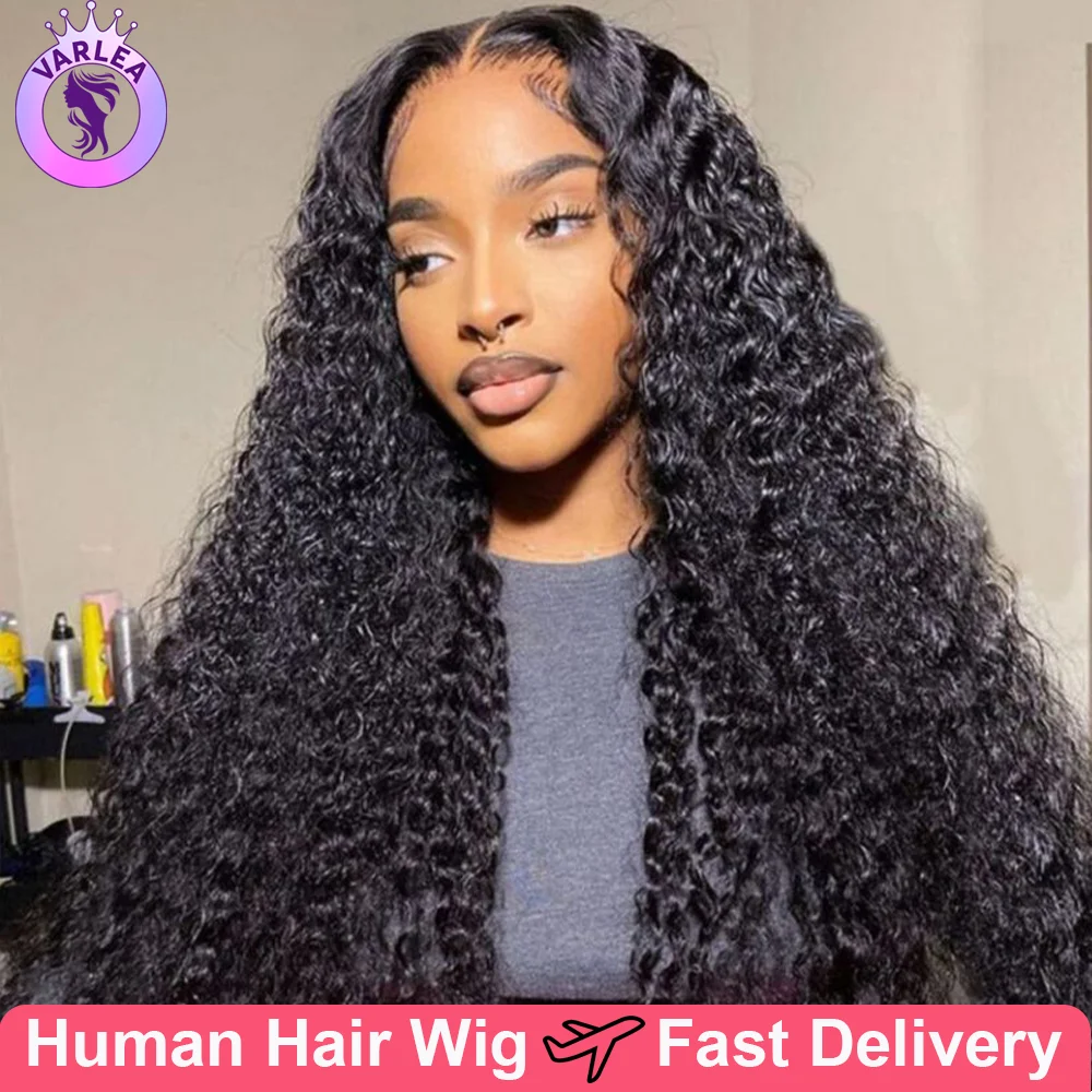 13x6 Deep Wave Lace Front Wig Human Hair 13x4 Lace Frontal Wig Pre Plucked Curly Wigs Glueless Wig Water Wave Frontal Wigs