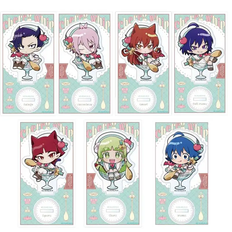 

Anime Mairimashita! Iruma-kun Parfletee Afternoon Tea Series Azazel Amer Figure Statue Naberius Standing Plate Clara Toy Opera