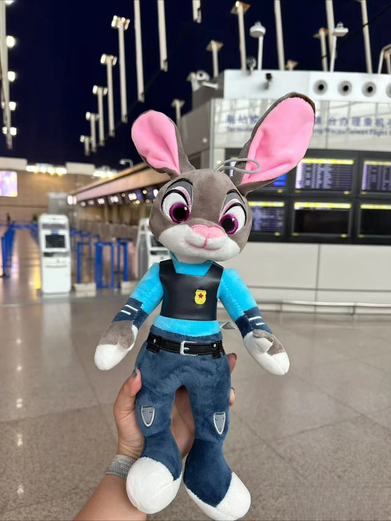 ديزني Zootopia 38 سنتيمتر ألعاب من نسيج مخملي كبير الثعلب نيك وايلد أرنب جودي هوبس دمية لينة محشوة الحيوانات هدايا عيد الميلاد للأطفال #3