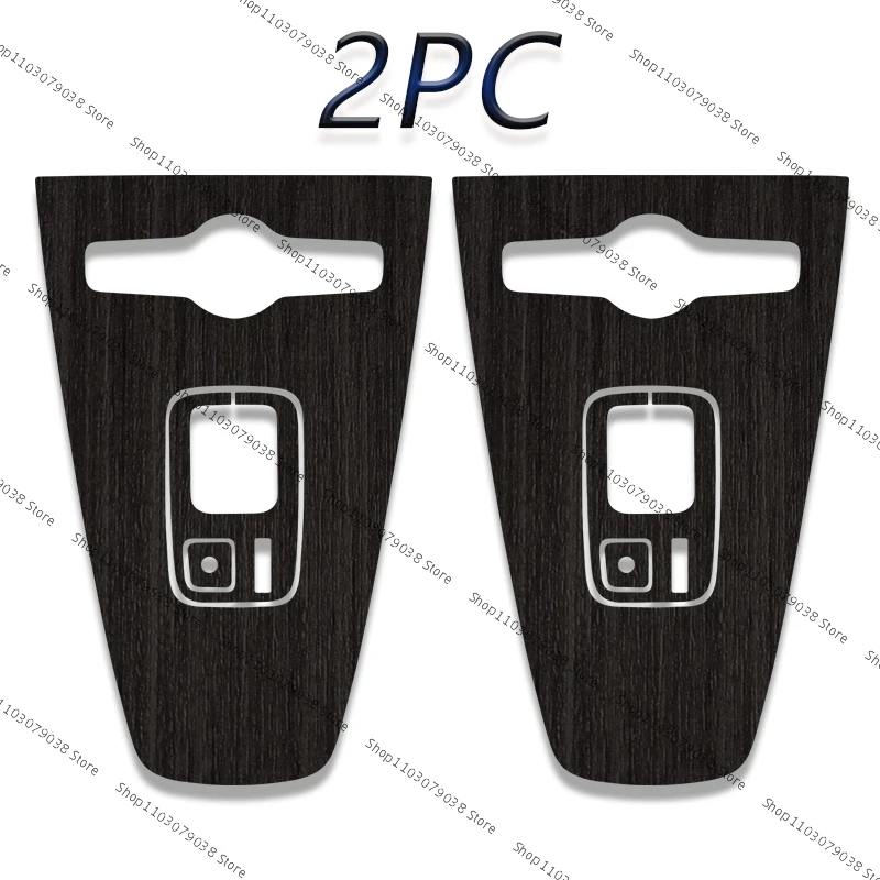 2X For Polestar 2 2021 2022 2023 Central Control Cover Protective Patch Car Interior Accessories Center shift protection sticker