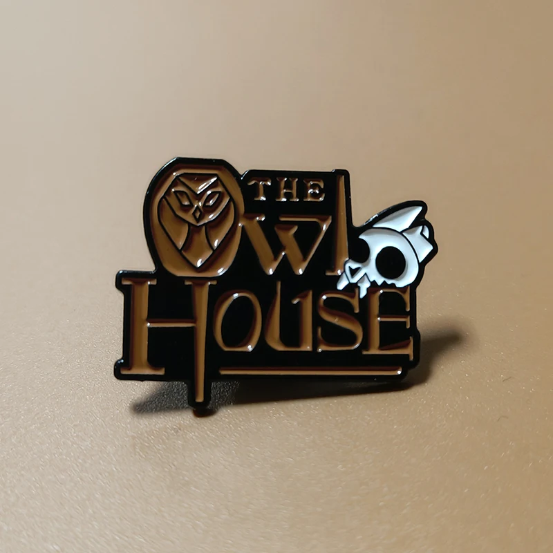 Owl House Cute Enamel Pin Anime Figures Brooches Bag Lapel Pin Badges on Backpack Decorative Jewelry Gift