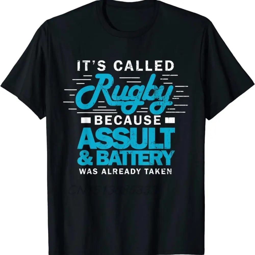 It's Called Rugby Because Assult Men Retro T-shirts Haka Unisex Cotton T-Shirts New Zealand Rugby Union Maori Kiwi Tshirts Man