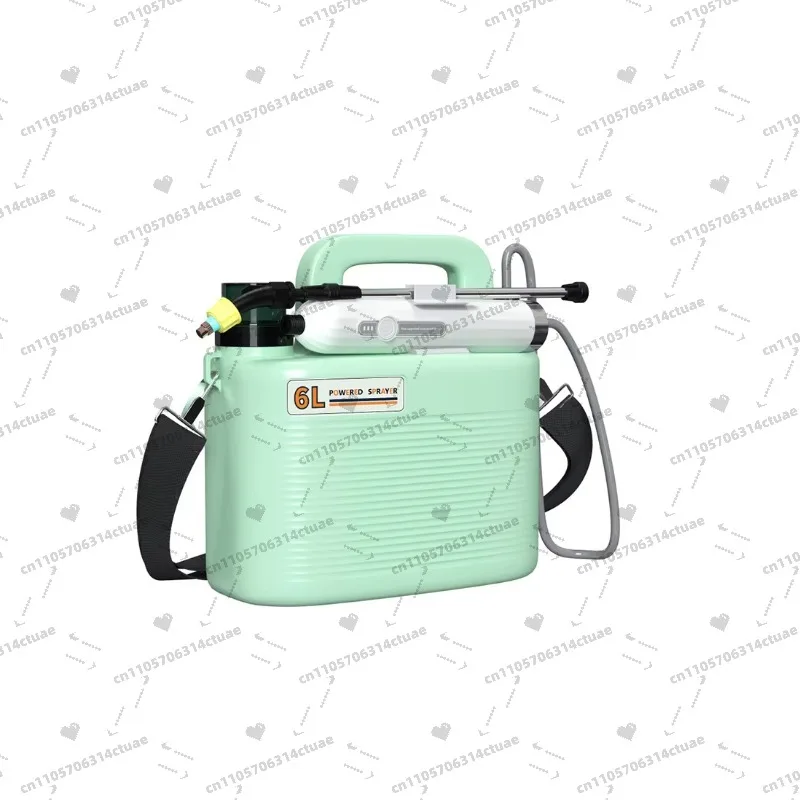 

6L Battery-Powered Sprayer with Pump & Telescopic Rod - Cordless, Adjustable Pressure for Lawn & Garden